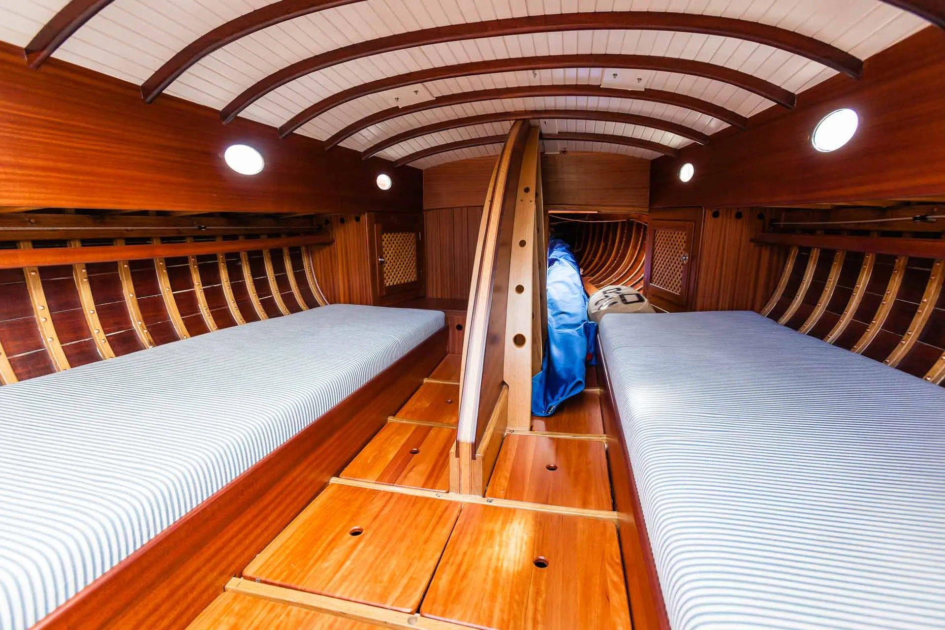 Boot of jacht stofferen